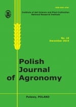 Polish Journal of Agronomy - zeszyt 18/2014 