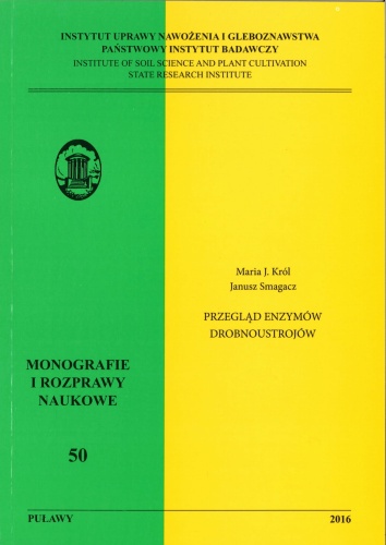 PRZEGLĄD ENZYMÓW DROBNOUSTROJÓW - OKŁADKA